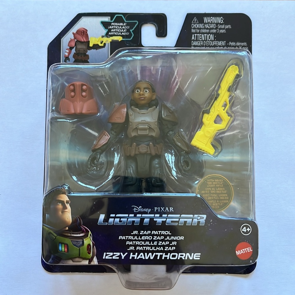 Disney Pixar Izzy Hawthorne Mattel Action Figure / New / 2021 / LIGHTYEAR